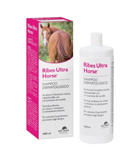 RIBES ULTRA HORSE SHAMPOO DERMATOLOGICO PER CAVALLI