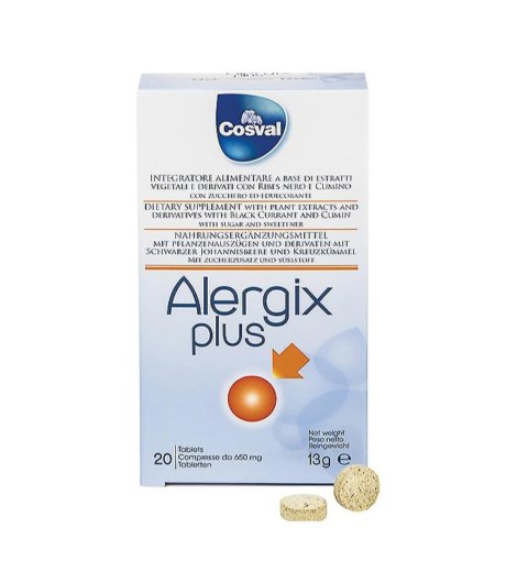 ALERGIX PLUS 20TAV 650MG