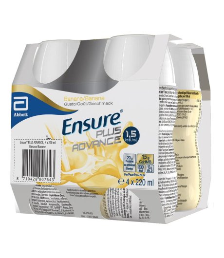 ENSURE PLUS ADVANCE BAN4X220ML