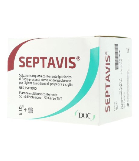 Septavis 50ml+50 Garze Tnt Ste