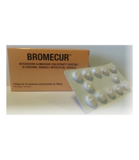 BROMECUR*INT 24CPR 700MG