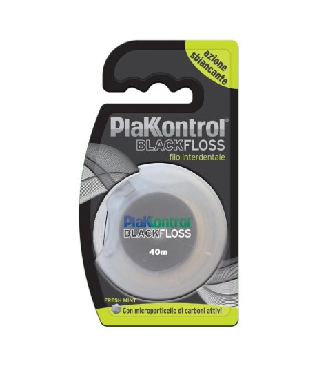 PLAKKONTROL BLACK FLOSS 40MT