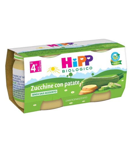 HIPP BIO OMOG ZUCCHINE/PAT2X80