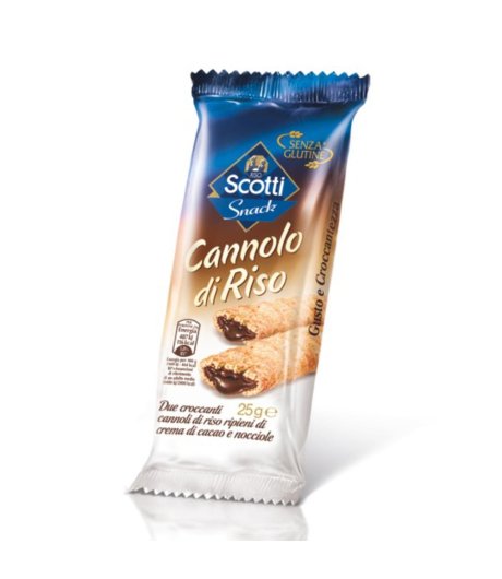 SCOTTI SNACK CANNOLO CIOC 25G