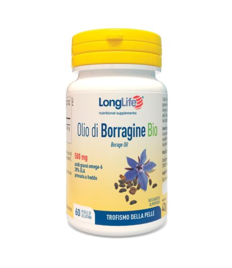 LONGLIFE OLIO BORRAG BIO 60PRL