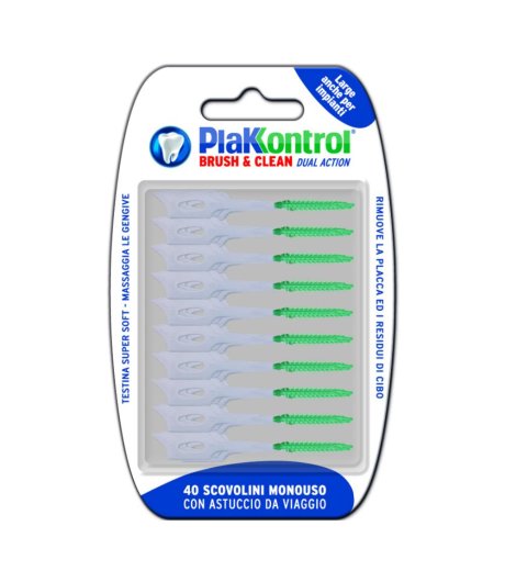 PLAKKONTROL IMPL BRUCH CLEAN 40P