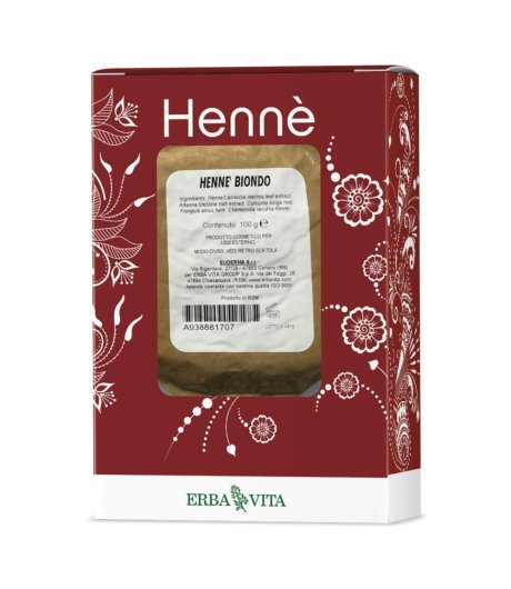 HENNE COLOR CAP BIONDO 100G