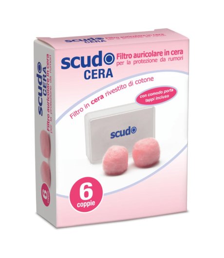 Earplug Scudo Cera 6coppie 12p