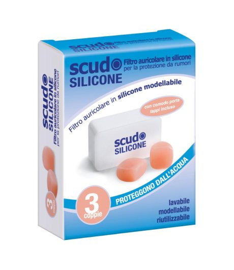 Earplug Scudo Sil 3coppie 6pz