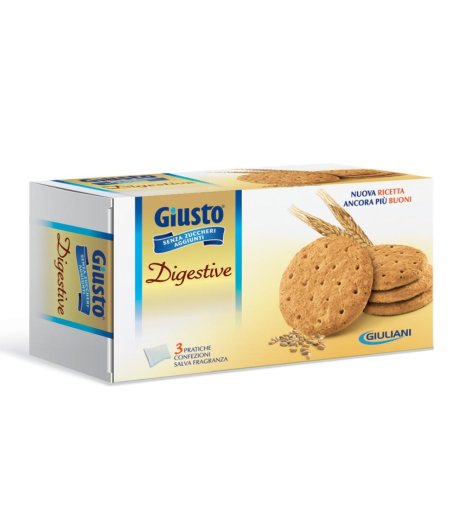 GIUSTO BISC DIGEST S/ZUCC 225G<