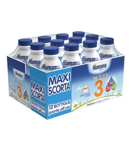 HUMANA 3 Multipack 12x470ml