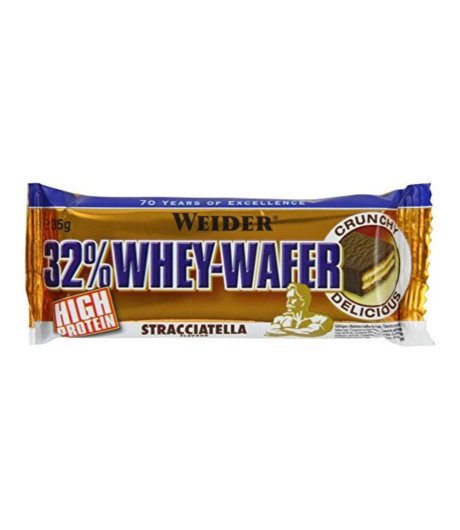 WEIDER 32% WHEY WAFER STRAC35G