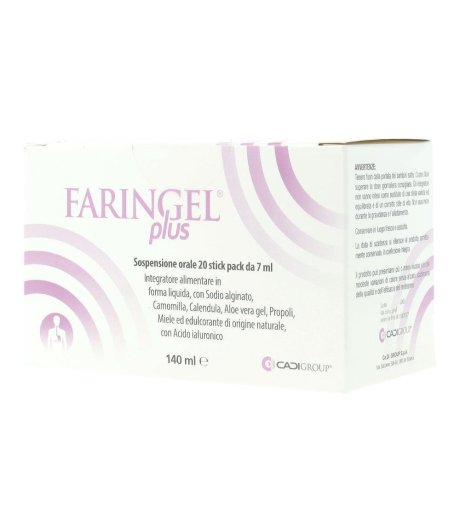 Faringel Plus 20stick Pack 7ml