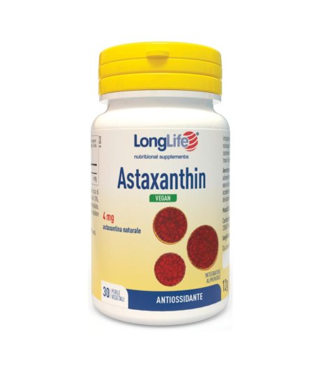 Longlife Astaxanthin 30prl Veg