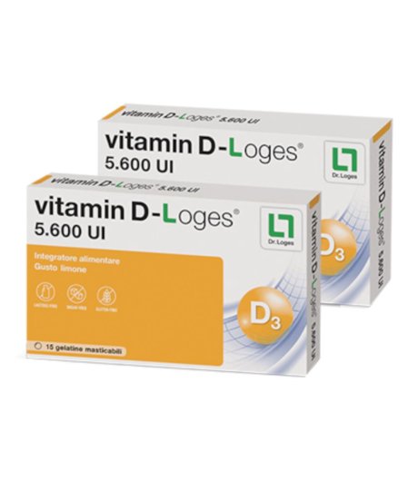 Vitamin D-loges 15gel-tabs