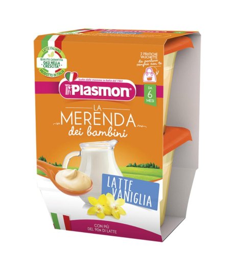 PLASMON Mer.Latte/Van.2x120g