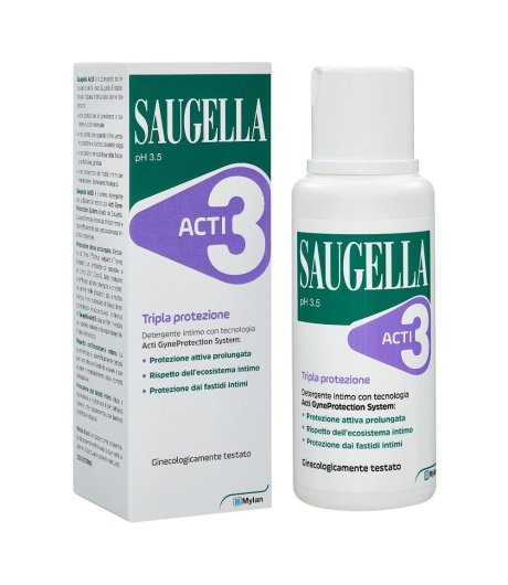 Saugella Acti3 Det Intimo250ml