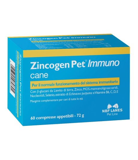 ZINCOGEN PET IMMUNO 60CPR