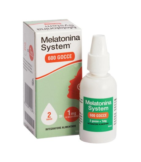 MELATONINA SYSTEM 600 GTT 18ML