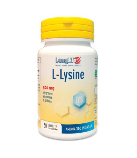 Longlife L-lysine 500mg 60tav