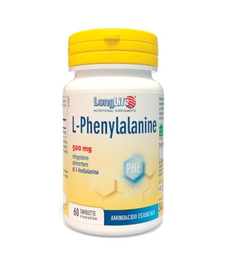 LONGLIFE L-PHENYLAL 500MG 60TA