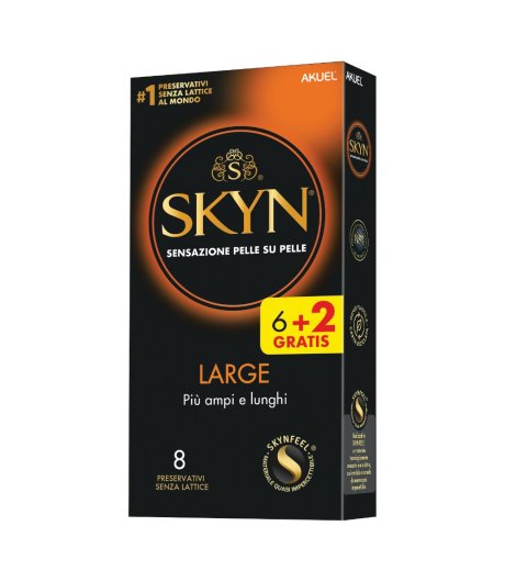 AKUEL SKYN LARGE 6+2PZ