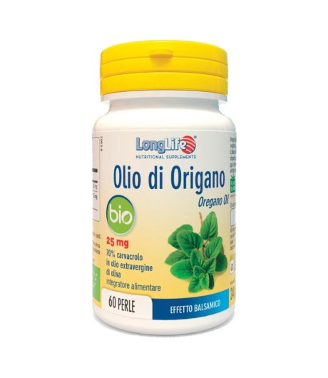 Longlife Olio Origano Bio60prl