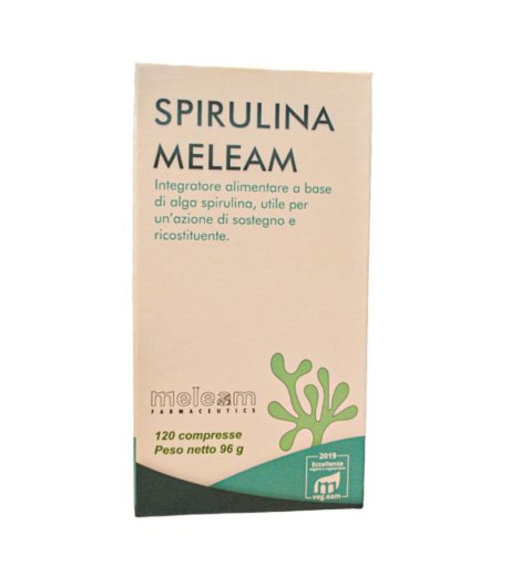 SPIRULINA MELEAM 120CPR