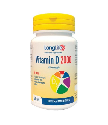 Longlife Vitamin D2000ui 60prl