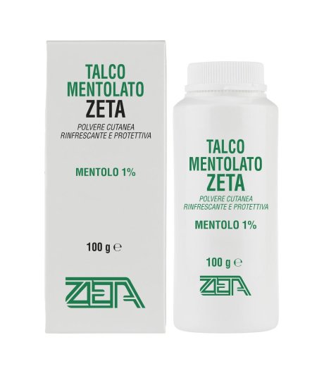 Talco Mentolato Zeta 100g
