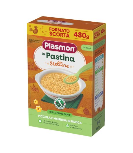 PLASMON PASTINA STELLINE 480G