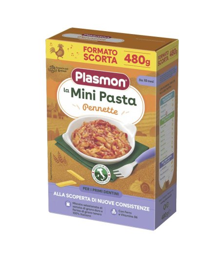 PLASMON PASTINA PENNETTE 480G