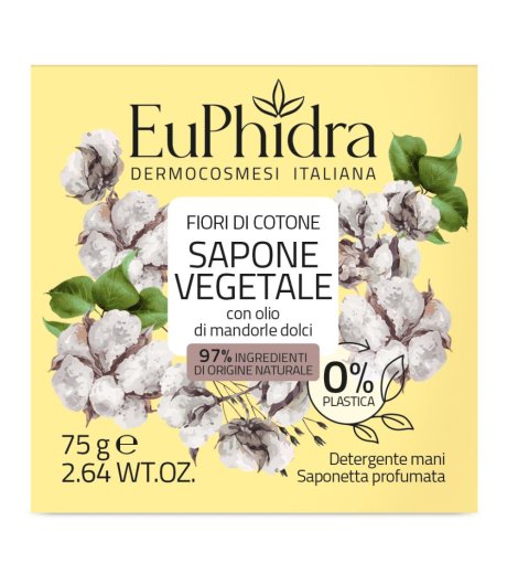 EUPHIDRA SAPONETTA VEG FIORI COT