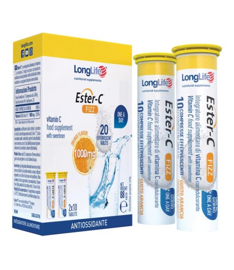 LONGLIFE ESTER-C FIZZ ARA20CPR