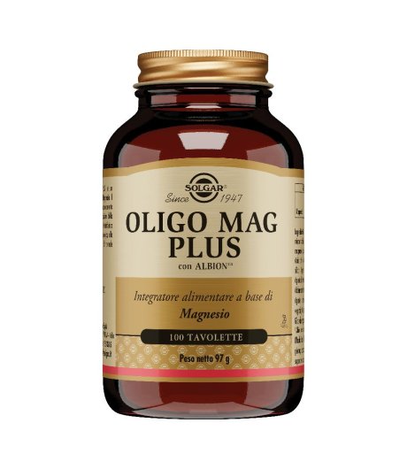 Oligo Mag Plus Integratore alimentare a base di magnesio 100 tavolette