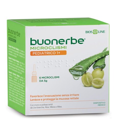 BUONERBE MICROCLISMI PED 1+ 6P