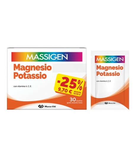 Massigen Magnesio K 30bust Pro