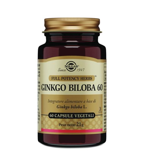 GINKGO BILOBA 60 60VEGICPS