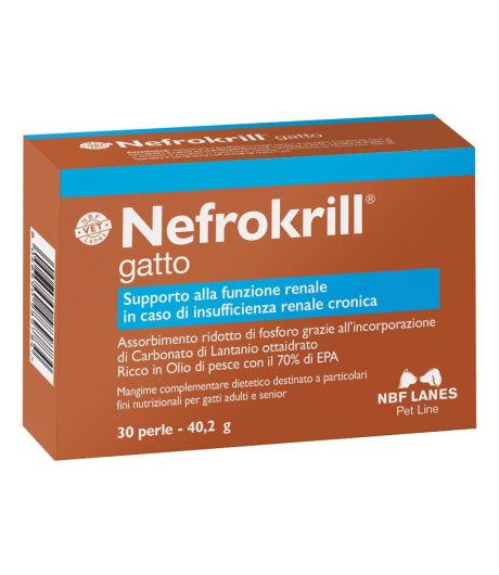 NEFROKRILL Gatto 30 Perle