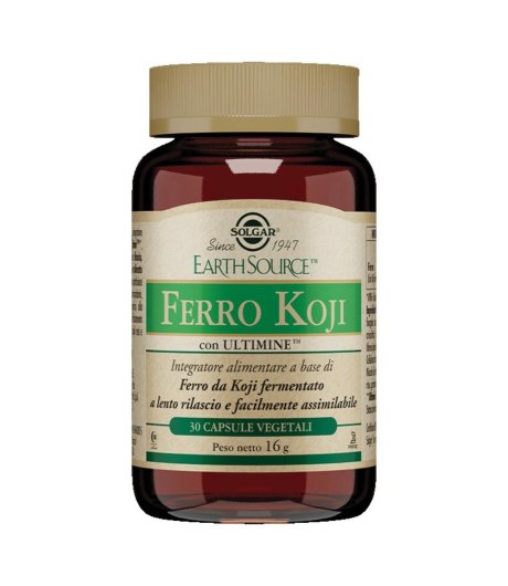 FERRO KOJI 30CPS VEGETALI SOLGAR