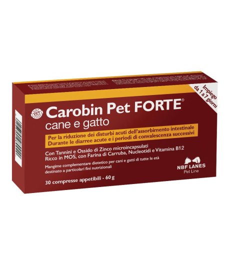 Carobin Pet Forte 30cpr