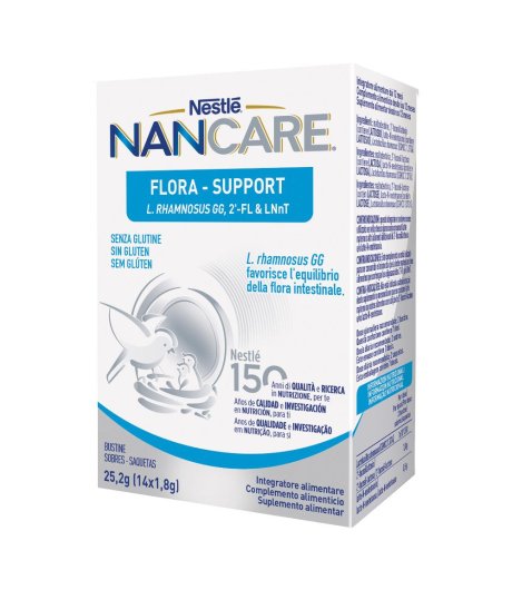 NESTLE'NANCARE FLORA SUPP 14BUST