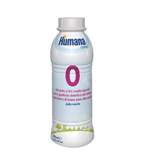 HUMANA 0 490ML EXPERT BOTT