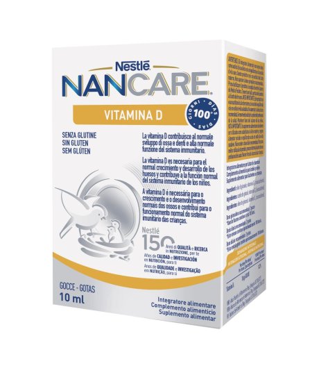 NANCARE VITAMINA D GOCCE 10ML