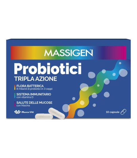 MASSIGEN PROBIOTICI 10CPS 2024