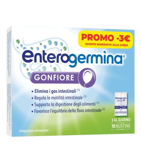 ENTEROGERMINA GONFIORE 10BU PR