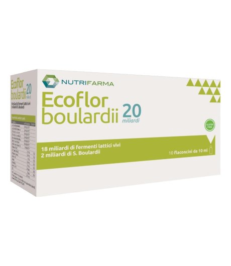 ECOFLOR BOULARDII 20MLD 10FL
