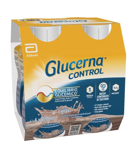 Glucerna Control Caffe'4x220ml Glucerna Control Caffe'4x220ml