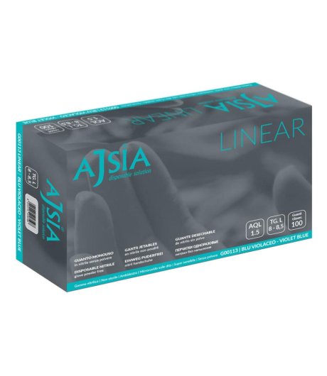 AJSIA Guanti NITRILE XL 100pz