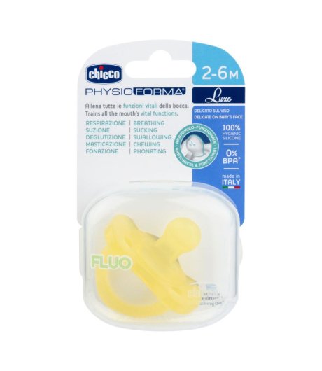 CH Gomm.Luxe Fluo 2-6Giallo1pz